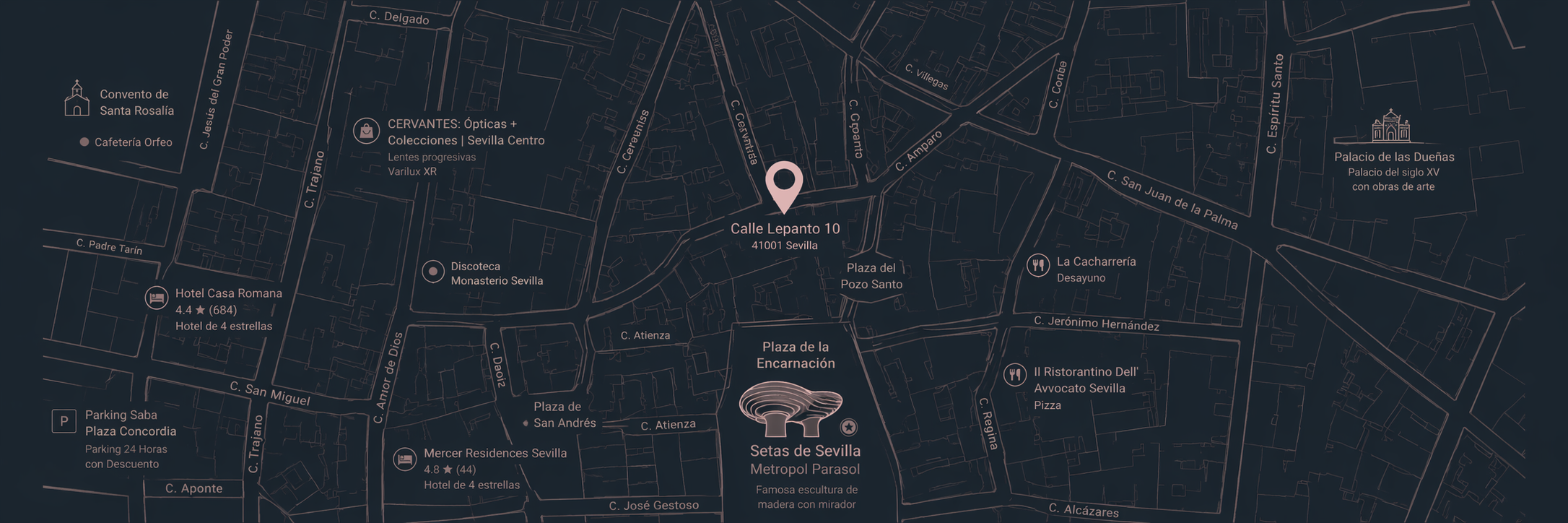 Mapa Sevilla